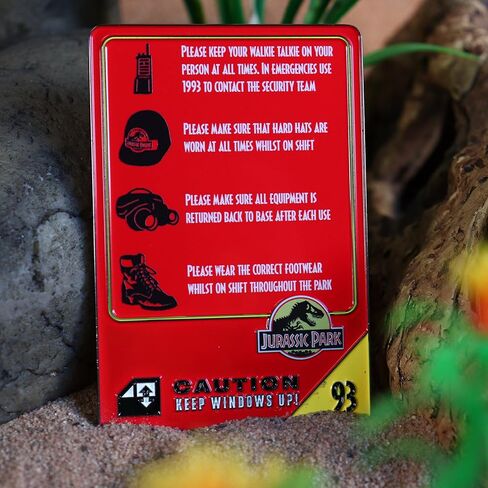 Jurassic Park 30th Anniversary Replica Vehicle I.D Ingot in Saudi Arabia