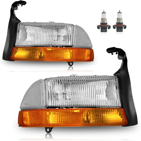 Headlights for 1997-2004 Dodge Dakota, 1998-2003 Dodge Durango (Bulbs included) in Saudi Arabia