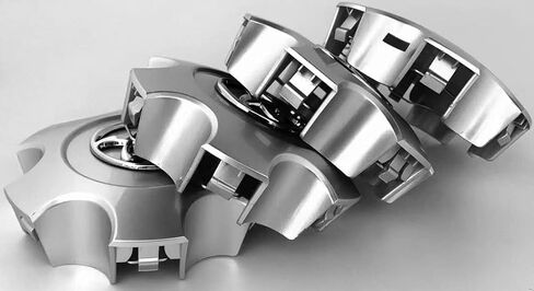 غطاء محور العجلة 42603-AF020 560-6944 42603-420NM لتويوتا سيكويا وتندرا 2003-2006 | أغطية حافة مركزية فضية مع شعار كروم، مقاس 17 بوصة، هيكل ABS متين (4 قطع) in Kuwait