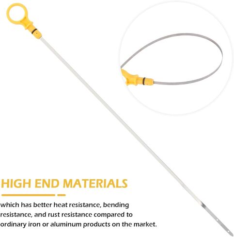 Car Engine Oil Dipstick Replacement OEM#CJ5Z-6750-A,Professional Double Hole Dip Stick Car Accessories for Checking Oil Compatible with Ford Lincoln for 2.0L Eco(for Ford) in Saudi Arabia