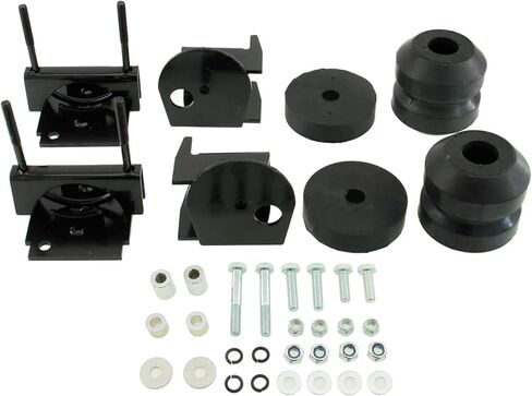 FR1504E Rear Helper Spring Replacement for Ford F150 2WD & 4WD 2015-2024, 6000lbs Load Capacity, 1Pair Rear Suspension System Replacing Bump Stops, Bump Stop, Car Axle SES Kit in Saudi Arabia