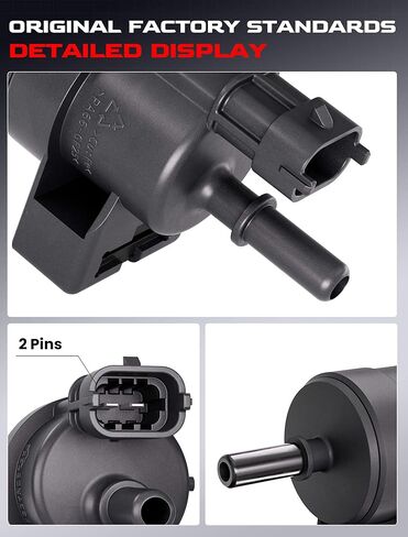 علبة بخار صمام تطهير الملف اللولبي 1.8L مناسب لسيارة شيفروليه 2011-2015 كروز، 2016 كروز المحدودة، 2012-2018 سونيك، 214-2317 2142317 CP780 CP869 PV703 in Kuwait