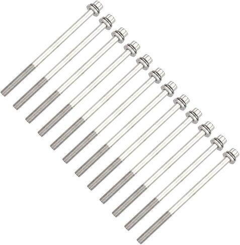 Engine Head Bolt Kit Compatible with 1999-2011 for Subaru Impreza 2.5L;2003-2006 for Subaru Baja 2.5L, OE# ES72212 in Kuwait