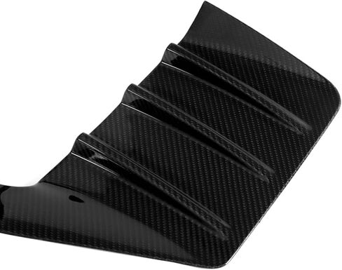 IKON MOTORSPRTS, Rear Bumper Side Fins Compatible With 2023-2025 BMW G87 M2 All Models, M Performance Style Diffuser Vent Canards Cover Dry Carbon Fiber Garnish Splitter Trim Pair in Saudi Arabia