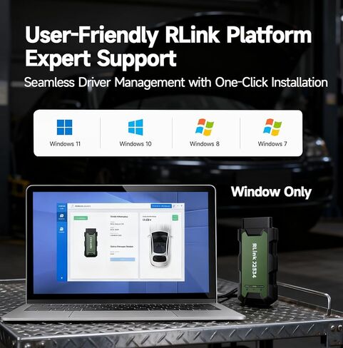 أداة إعادة برمجة TOPDON RLink J2534، مبرمج J2534 عالي السرعة، أداة إعادة برمجة وتشخيص OEM، تدعم J2534/D-PDU/CAN-FD/DoIP، أكثر من 17 علامة تجارية للمركبات مدعومة in Kuwait