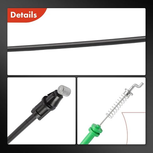 A-Premium 13.6 Inch Door Latch Release Cable Compatible with Ford Fusion 2013-2020, Rear Left or Right in Kuwait