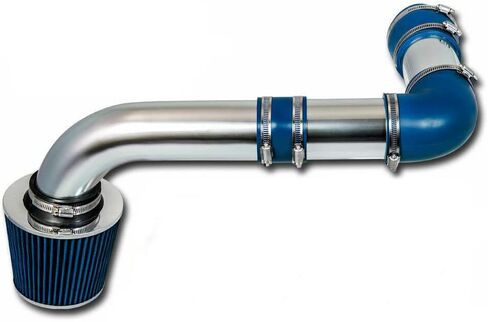 مجموعة R&L Racing 3 بوصات مدخل هواء بارد أسود + فلتر لـ 90-92 بونتياك فايربيرد 5.0L/5.7L V8 in Kuwait