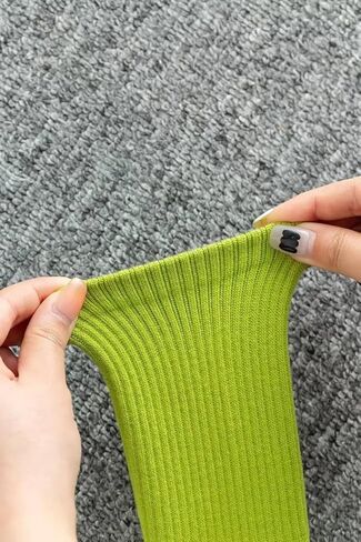 Pilates Grip Socks for Women – Non Slip Yoga & Barre Crew Socks with Grippers, Sticky Hospital Socks, 3 Pairs Multi Color Pack in Saudi Arabia