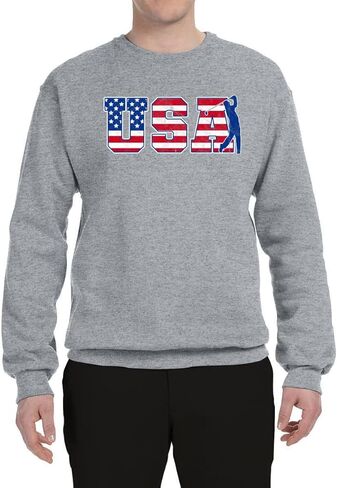 سويت شيرت رياضي بشعار Wild Bobby Team USA Sports Stars Stripes in Saudi Arabia