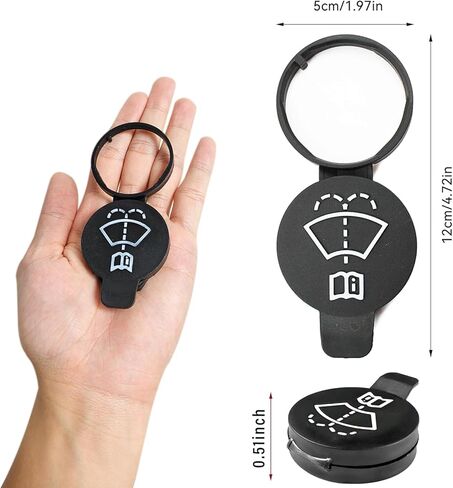 قطعتان من غطاء سائل غسيل الزجاج الأمامي لجي إم سي، شيفروليه، كاديلاك، بويك، كامارو، سيلفرادو، كروز - OEM# 12767700، 13227300، 1450270 in Kuwait