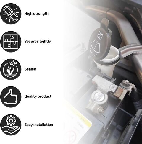 قطعتان من غطاء سائل غسيل الزجاج الأمامي لجي إم سي، شيفروليه، كاديلاك، بويك، كامارو، سيلفرادو، كروز - OEM# 12767700، 13227300، 1450270 in Kuwait