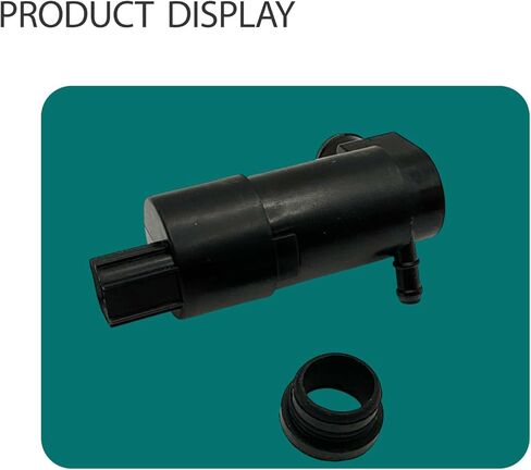 Black Windshield Washer Pump with Grommet Fit for Ford Transit-150 Transit-250 Transit-350 2016-2019 OE BV-61-17K624-AA BV6117K624AA Water Washer Fluid Pump for Ford Focus 2012-2018 in Kuwait