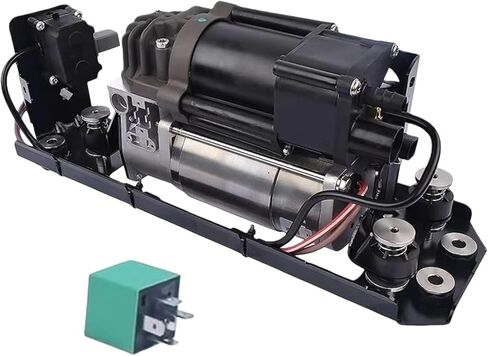 Compatible With BMW 535i 550i GT 740i 750Li 760Li F01 F02 F03 F07 37206864215 Air Suspension Compressor Pump Bracket Valve Block in Kuwait