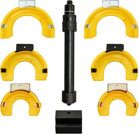 KAX Universal Interchangeable Fork Strut Spring Compressor Kit MacPherson Coil Spring Compressor Tool Set for Safe Strut Removal & Installation in Saudi Arabia