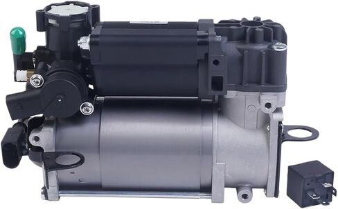 2203200104 Airmatic Air Ride Suspension Compressor Pump Compatible With Mercedes Benz E/S Class 2000-2009 W211 C219 S211 E550 S430 S50 in Kuwait