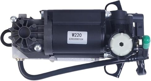 2203200104 Airmatic Air Ride Suspension Compressor Pump Compatible With Mercedes Benz E/S Class 2000-2009 W211 C219 S211 E550 S430 S50 in Kuwait