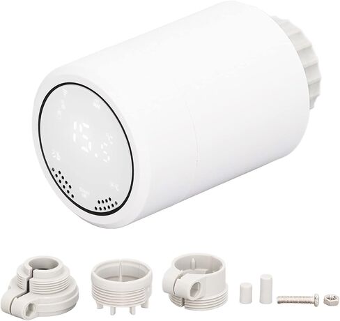 Qiilu Smart Radiator Valve for Zigbee App Control + WiFi Control Water Valve + Intelligent Temperature Adjustment Radiator in Saudi Arabia