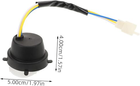 Motorcycle Headlight Wiring Harness Durable Dual Claw Light Socket for Pedal Motorcycles Electric Vehicles Easy Installation Motorcycle Accessory in Saudi Arabia