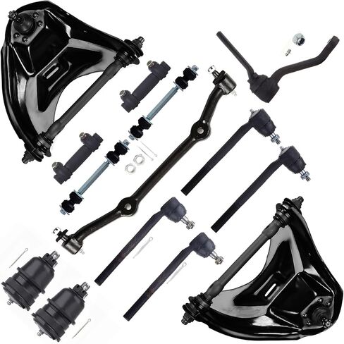 14pcs ASTOU Suspension Kit fit 1996-2005 for Chevrolet Blazer 1996-2003 for Chevrolet S10 1996-2001 for GMC Jimmy 1996-2003 for GMC Sonoma Upper Control Arm Center Link Tie Rod Sway Bar Ball Joint in Saudi Arabia