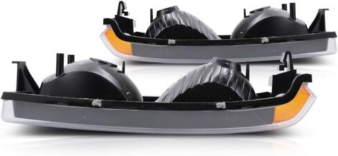 KarParts360 لـ 2003 2004 2005 2006 تشيفي سيلفرادو 1500 بدوره إشارة/مصباح إيقاف السيارة زوج السائق والركاب المصابيح الجانبية تباع بشكل منفصل DOT معتمدة لـ GM2520185 | 15199556 in Saudi Arabia