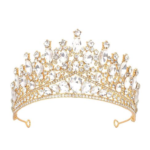 Jaciya Pink Crown for Women Princess Tiara Crown for Birthday Prom Pageant Party Wedding Bridal Headpiece in Saudi Arabia
