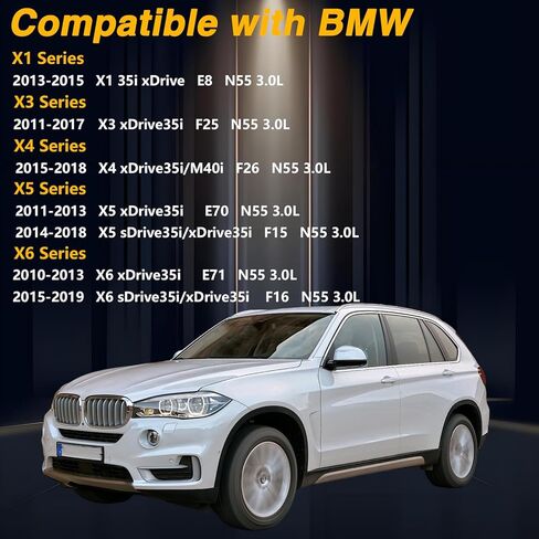 خرطوم تنفيس علبة المرافق، خرطوم تهوية علبة المرافق للمحرك متوافق مع BMW X1 X3 X4 X5 X6 135i 335i 435i 535i 640i N55 3.0L استبدال #: 11127584128 in Saudi Arabia