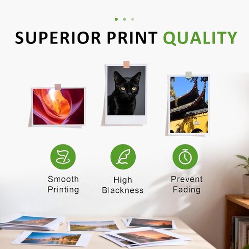 خراطيش حبر AURASKY 67XL حزمة كومبو باللون الأسود/اللون متوافقة مع حبر الطابعة HP Ink 67 XL لحبر HP DeskJet 2700 2700e 2755e 2800 2855e 4155e 4255e 2852e Envy 6055e 6000 6455e (عبوتان) in Kuwait