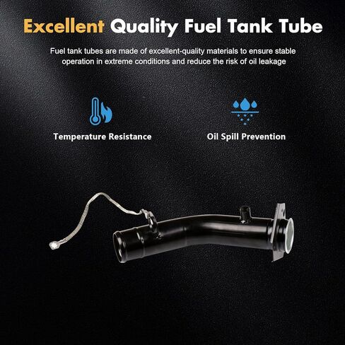 Gas Tank Fuel Filler Neck Hose Pipe Tube for Chevrolet C1500 4.3L 1988-1996 for Chevrolet C1500 5.0L 1988-1997 for Chevrolet C1500 5.7L 1988-1997 for Chevrolet C1500 7.4L 1990-1993 in Saudi Arabia