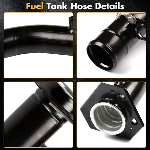 Gas Tank Fuel Filler Neck Hose Pipe Tube for Chevrolet C1500 4.3L 1988-1996 for Chevrolet C1500 5.0L 1988-1997 for Chevrolet C1500 5.7L 1988-1997 for Chevrolet C1500 7.4L 1990-1993 in Saudi Arabia