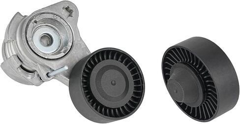 Tykick Serpentine Belt Tensioner Idler Pulley Drive Kit for BMW 128i 323i 325i 325xi 328i xDrive 328xi 330i 330xi 525i 525xi 528i xDrive 528xi 530i 530xi X3 X5 2006-2013 2.5L 3.0L L6 Replaces ADK0022P in Saudi Arabia