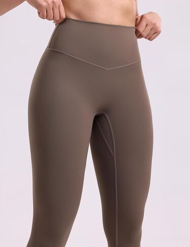 المرأة تجريب طماق اليوغا السراويل لا الجبهة التماس 25 "/28" عالية الخصر مخفي قطب بعقب رياضي الجوارب الصالة الرياضية in Kuwait