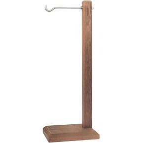 حامل مجوهرات على شكل رنين الرياح مع قاعدة مسطحة مزخرفة وحامل عرض على شكل Windchime لسطح المنضدة المنزلية، بني in Kuwait
