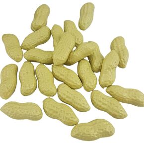 QWEQWE 50 قطعة من الفول السوداني الاصطناعي محاكاة نابض بالحياة الفول السوداني وهمية الخضروات الغذاء للمنزل المطبخ حفل زفاف الديكور التصوير الدعائم. الديكور المساعدات in Kuwait