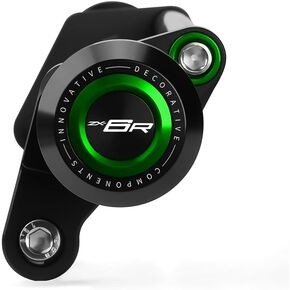 واقي إطار الدراجة النارية من السقوط للحماية من التصادم باستخدام الحاسب الآلي متوافق مع Ninja ZX6R 2024 2025 2026 واقيات انسيابية المحرك ZX636 Ninja636 ZX-6R ZX6R ملحقات (أخضر) in Kuwait