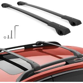 Roof Rack Cross Bars for Subaru Forester 2014-2024 Non Wilderness (Raised Rails Only) Accessories, 165lbs Aluminum Roof Rack Crossbars Storage for Bicycle, Kayak, Cargo Box, Cargo Carrier, Ski in Kuwait