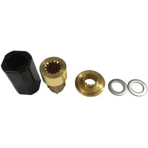 مجموعة محور 215 XHS لعلب التروس Evinrude/Johnson/Suzuki 13-Spline، 3-1/4 بوصة in Kuwait