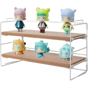 منظم أرفف مكتب ShellKingdom، أرفف سطح المكتب بطبقتين، رف تخزين رف كتب قابل للتعديل وديكور حجرة المكتب لسطح الطاولة والمدرسة والمكتب وتنظيم النوم (أسود) in Kuwait