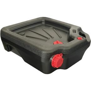 16-Quart Automotive Oil Drain Pan – Heavy-Duty Plastic Oil Change Container for Cars, Trucks & Motorcycles – Easy Pour, Anti-Splash, Leak-Resistant Design in Saudi Arabia