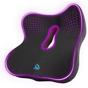 وسادة مقعد من الإسفنج الذكي لتخفيف الضغط، وسادة كرسي مكتب مريحة لتخفيف آلام العصعص وعرق النسا وعظم الذيل، وسادة على شكل كعكة البواسير، وسادة للحمل بعد الولادة، بعد الجراحة in Kuwait