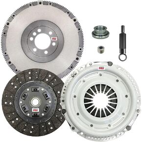 طقم القابض ClutchMaxPRO Performance Stage 2 مع دولاب الموازنة متوافق مع 1982-1985 Camaro 1971-1972 Corvette 1984 Corvette 1982-1985 Pontiac Firebird 1971-1977 LeMans LeMans (CP04019HD-FW167938-ST2) in Saudi Arabia