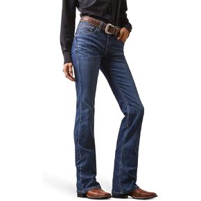 ARIAT Womens R.e.a.l. Perfect Rise Leila Boot Cut Jean in Kuwait