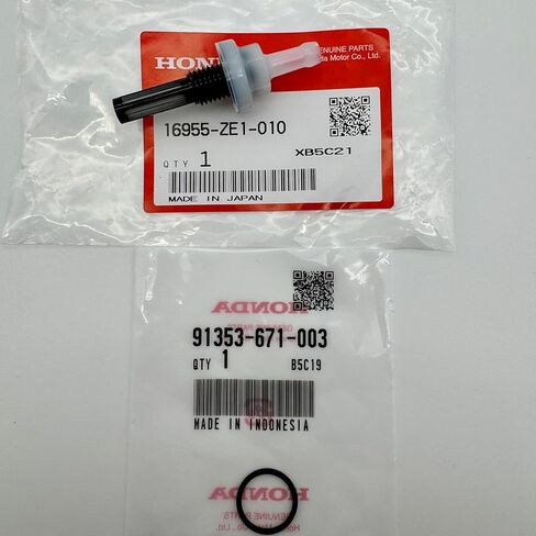Genuine Fuel Tank Joint 16955-ZE1-010 with Genuine O Ring 91353-671-003 for Honda GX120,GX140, GX160, GX200, GX240,GX270, GX340, GX360 in Saudi Arabia