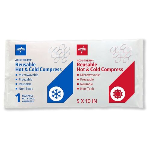 Medline Accu-Therm Hot/Cold Gel Packs, Size 5" x 10" in Saudi Arabia