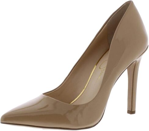 Jessica Simpson Women's Cassani Pointed Toe Pump, Red Muse, 8 in Saudi Arabia