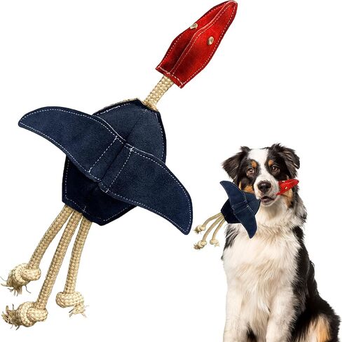 لعبة الكلب من آنجل بيت سابلايز لون الطبيعية | لعبة كلب البطة المتينة | التحفيز التفاعلي والعقلي | ألعاب الجرو الطبيعية المصنوعة يدوياً in Kuwait