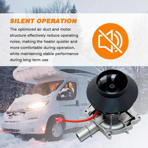 محرك منفاخ سخان ديزل 12 فولت متوافق مع سخان هواء Webasto Eberspache Airtronic لوقوف السيارات بقدرة 5 كيلو وات 8 كيلو وات، محرك منفاخ هواء لسخانات الديزل الهوائية in Kuwait