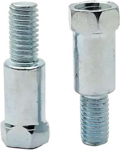 Motorcycle Rear Mirror Adapter M8 8MM 6MM M6 Clockwise Anti-clockwise Right Left Hand Thread Changing Increase Screw in Saudi Arabia