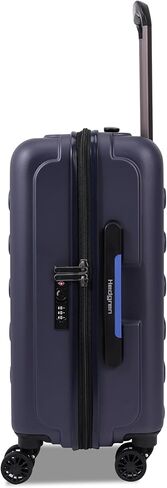 Hedgren GRIP CARRY ON Spinner – Durable Polycarbonate with TSA Lock, Double-Coil Zippers, Silent 4-Wheel Spinners & Multiple Handles - 21.6" (Peacoat Blue) in Saudi Arabia