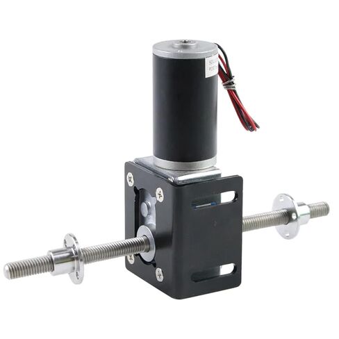 5840-31ZY DC Worm Gear Motor with M8 Thread Shaft, Flange and Bracket, 0.95-30.57 kg.cm Torque, Permanent Magnet Brush Motor for Home Appliance (12rpm 30.57kg.cm 24V) in Saudi Arabia