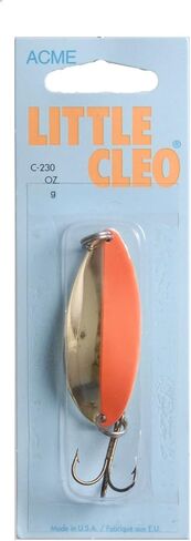 acme Spoons Freshwater C230/NFS Little Cleo Spoon, 21/8", 2/3 oz, Nickel & Fluorescent in Saudi Arabia